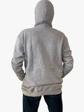 New Summer Collection Full Grey Hoodie (Large)